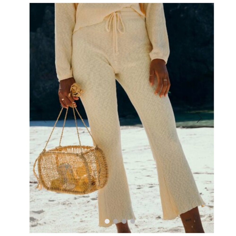 Billabong Knit Cotton Pants (Buttermilk)